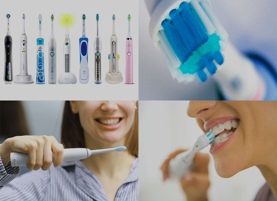 електрична зубна щітка для здоров'я зубів